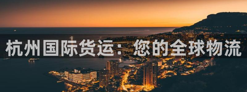 尊龙信息科技有限公司：杭州国际货运：您的全球物流