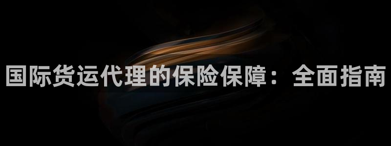尊龙集团有限公司官网地址：国际货运代理的保险保障：全面指