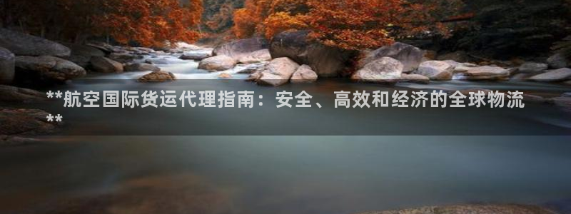 尊龙凯时取款有要求吗：**航空国际货运代理指南：安全、高