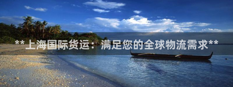 尊龙凯时-人生就是博中国官网首页：**上海国际货运：满足