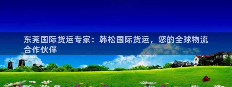 尊龙凯时的企业文化：东莞国际货运专家：韩松国际货运，您的