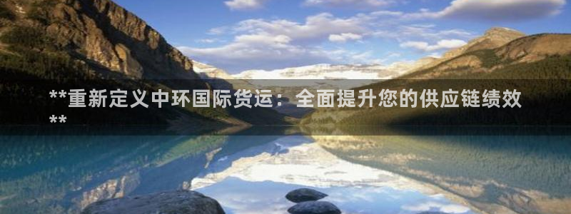 尊龙人生就是博网站下载：**重新定义中环国际货运：全面提