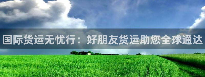 尊龙d88官网可靠送38元：国际货运无忧行：好朋友货运助
